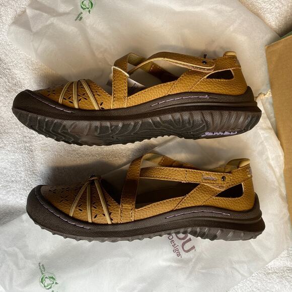 Jambu Pine Mary Jane Women 7.5 Brown Eco Comfort Adventure Casual - Picture 2 of 10